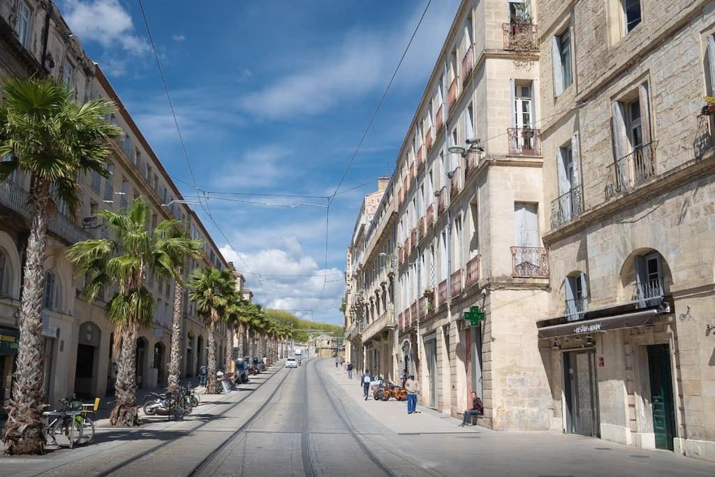 Le Shabby Chic, Beau T2, Patio, Centre Ville Montpellier Esterno foto